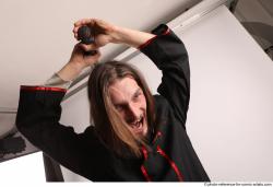 JAKUB PREACHER STANDING POSE WITH AX